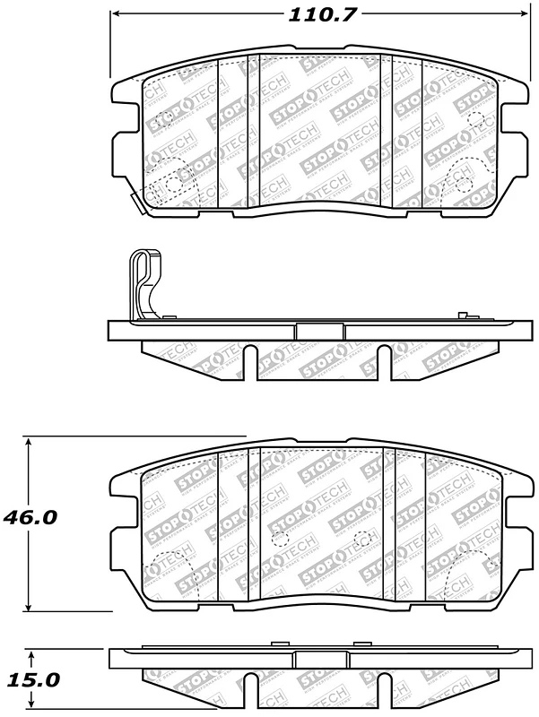 stoptech_305.12750-679502b59617b StopTech Street Select Brake Pads w/Hardware - Rear