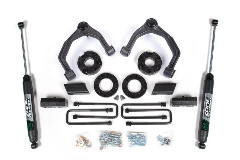 Zone Offroad 3.5 Zoll Adventure Series Federungssystem für 2019-2024 Chevy Silverado 1500