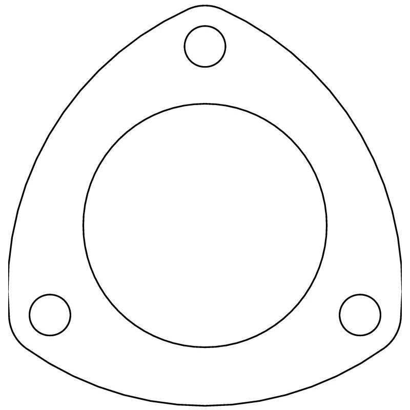 Cometic.043 Zoll Kupfer Auspuffkrümmer Sammler Dichtung - 2,5 Zoll Durchmesser - 3,5 Zoll Schraubenkreis