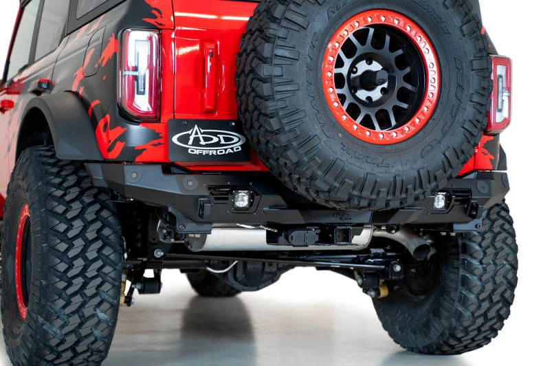 Addictive Desert Designs Bomber Rear Bumper for 2021-2022 Ford Bronco