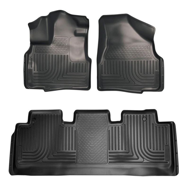 Husky Liners 11-17 Honda Odyssey Front and 2nd Seat Black Floor Liners