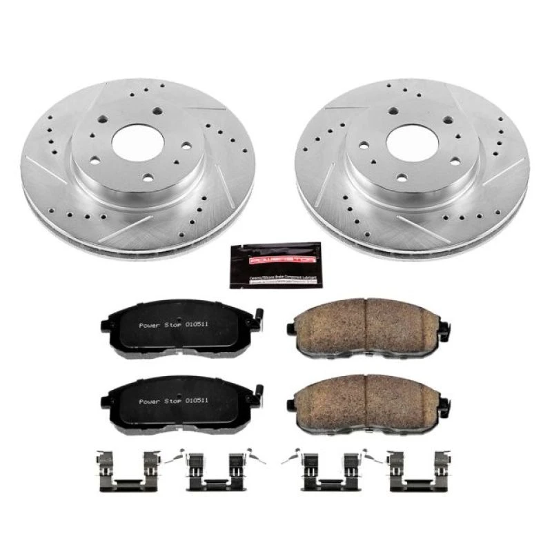 powerstop_K5887-67944fda0a384 Power Stop 07-13 Suzuki SX4 Front Z23 Evolution Sport Brake Kit