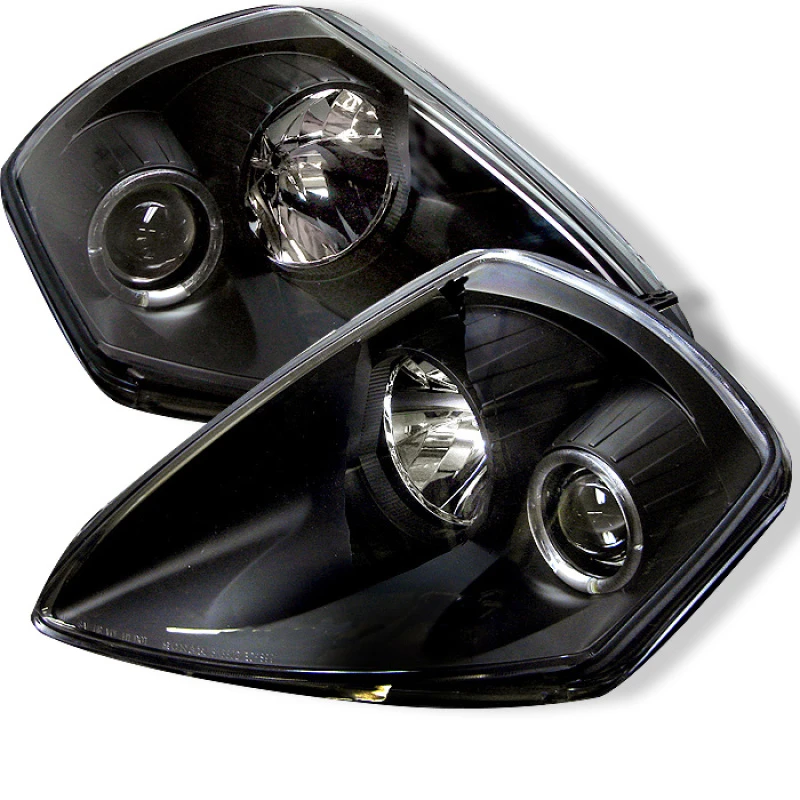 Spyder Projector Headlights LED Halo Black High H1 Low H1 PRO-YD-ME00-HL-BK for Mitsubishi Eclipse 00-05