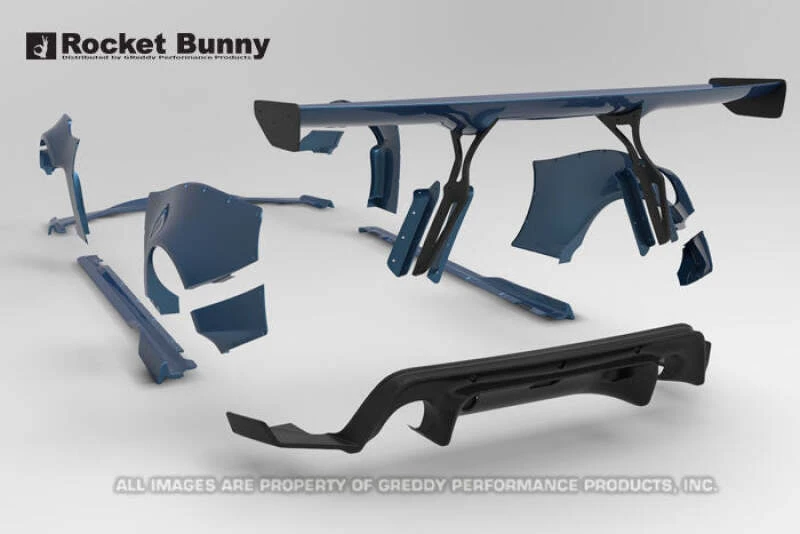 GReddy Aero-Seitenschweller für 2012+ Subaru BRZ/Scion FR-S