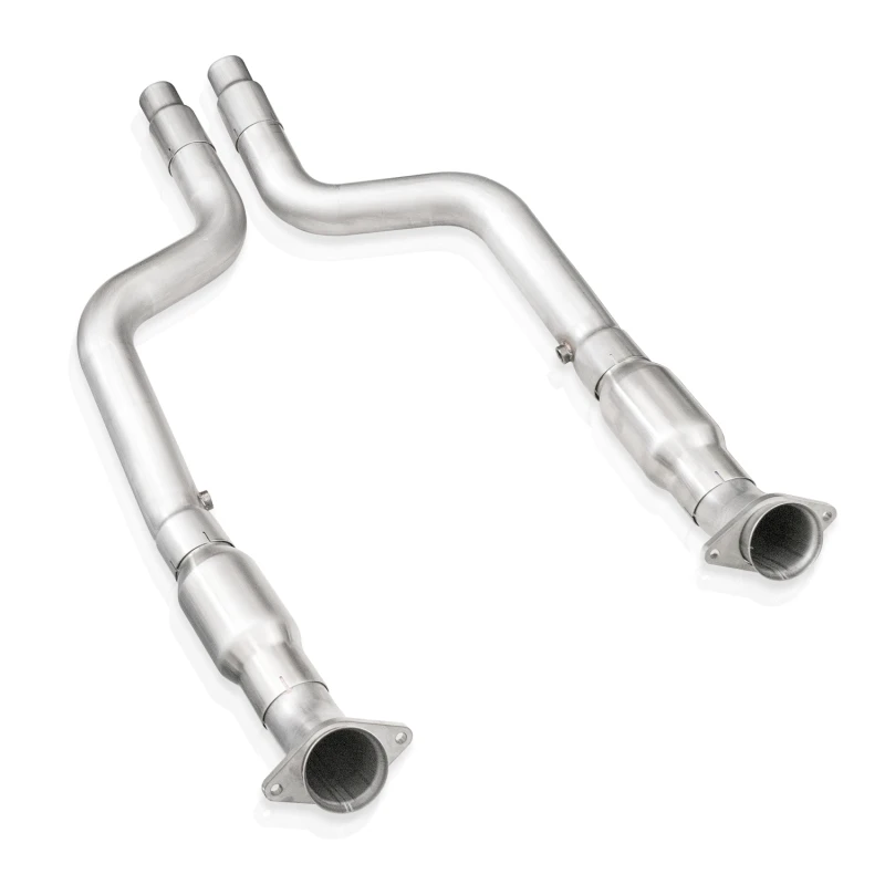 Stainless Works 15-21 Dodge Challenger/Charger 6.2L/6.4L Hochleistungs-Kat-Mittelrohr-Kit 3 Zoll