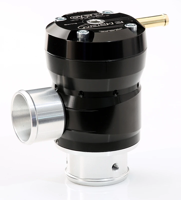 GFB Mach 2 TMS Recirculating Diverter Ventil - 35mm Einlass/30mm Auslass (passt für 97-98 Subaru WRX/STi)