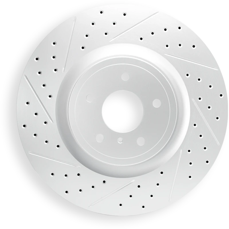 DFC 98-02 Ford Ranger (USA/Canada) Front Left Drilled & Slotted Geoperformance Rotor