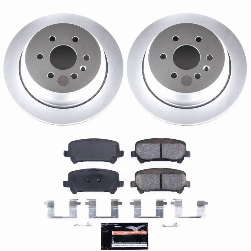 Power Stop 15-20 Chevrolet Colorado Rear Z23 Coated Brake Kit