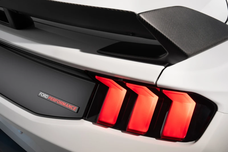 Ford Performance Rear Badge - Black/White/Red