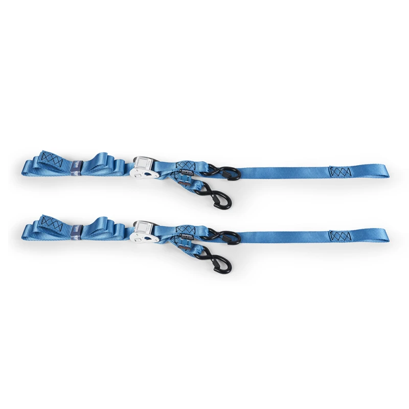 Mishimoto Cam-Schnalle Tie-Down Kit (2-Pack) Blau