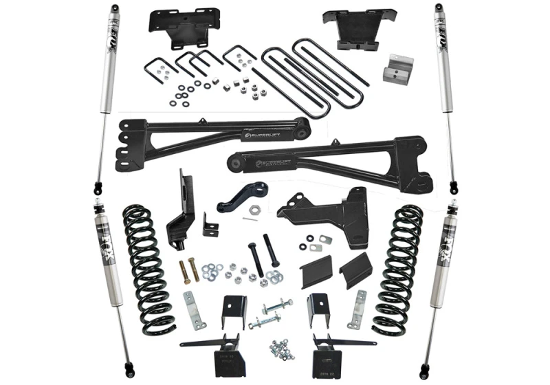 Superlift 6 Zoll Radius Arm Lift Kit mit Fox 2.0 Stoßdämpfern