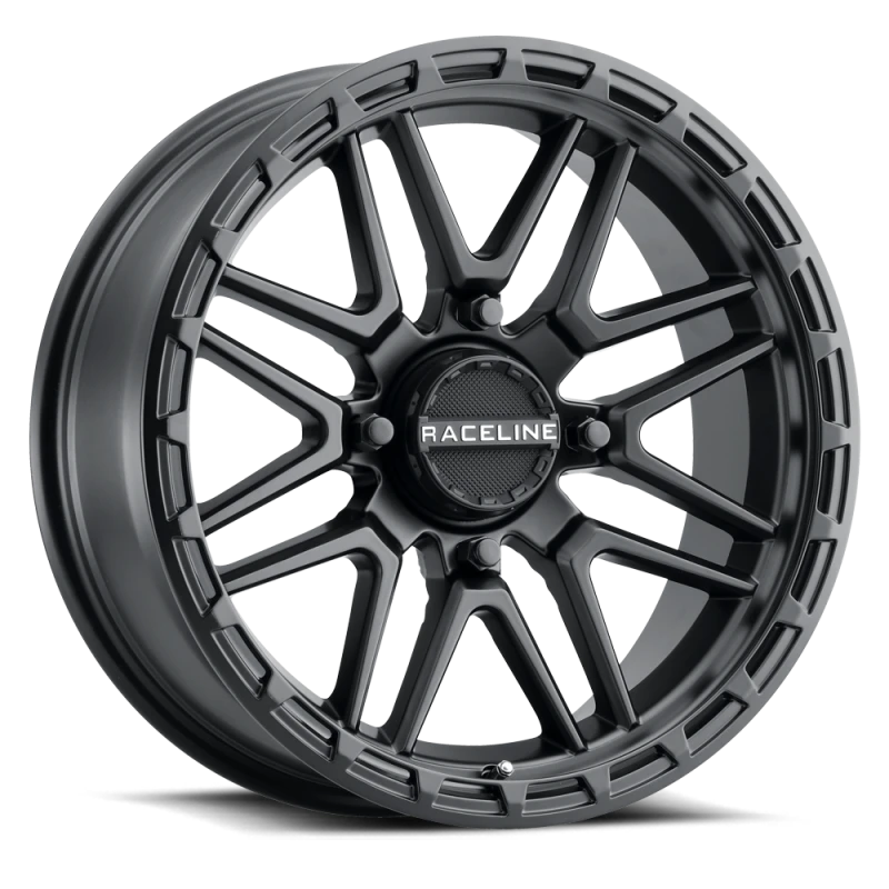 Raceline A11B Krank-Xl 18x7in / 4x137 BP / 0mm Offset / 110.18mm Bore - Satin Black Wheel