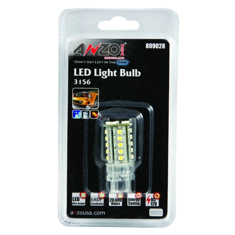 ANZO LED Bulbs Universal 3156/3157 White