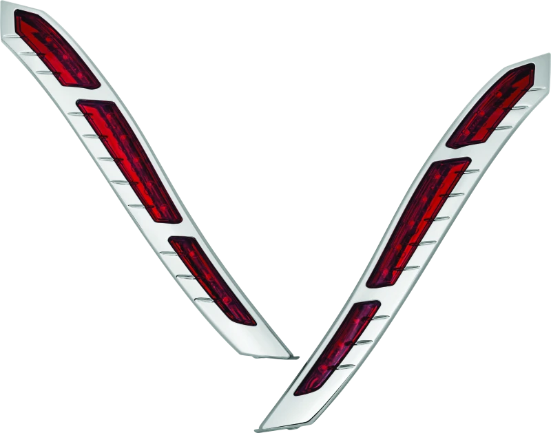 Kuryakyn LED Rear Fender Strip Lights for Indian Chrome