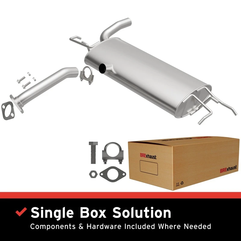 BRExhaust Direct-Fit Schalldämpfer-Kit für 05-10 Kia Sportage / 05-08 Hyundai Tucson