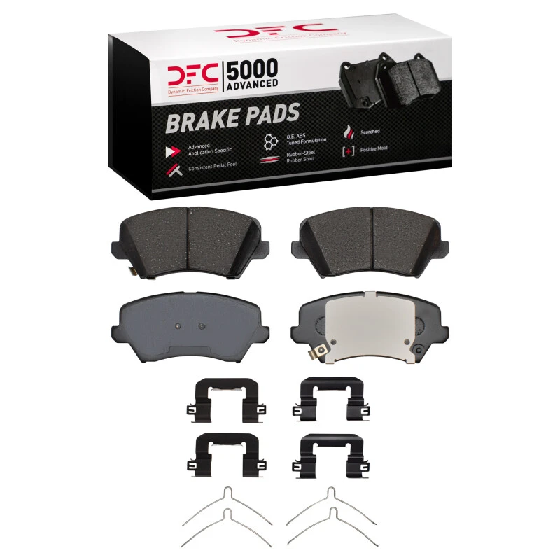 DFC 16-21 Hyundai Veloster Front 5000 Advanced Ceramic Brake Pads and Hardware Kit