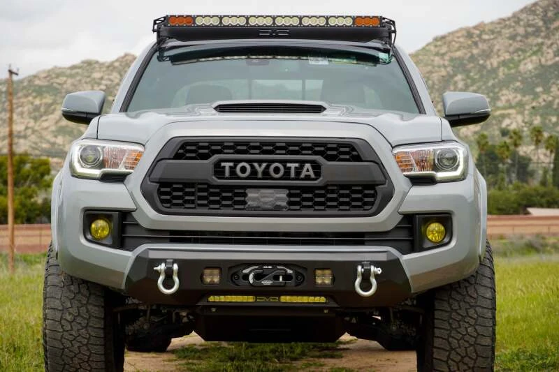 DV8 Offroad Center Mount Winch Front Bumper