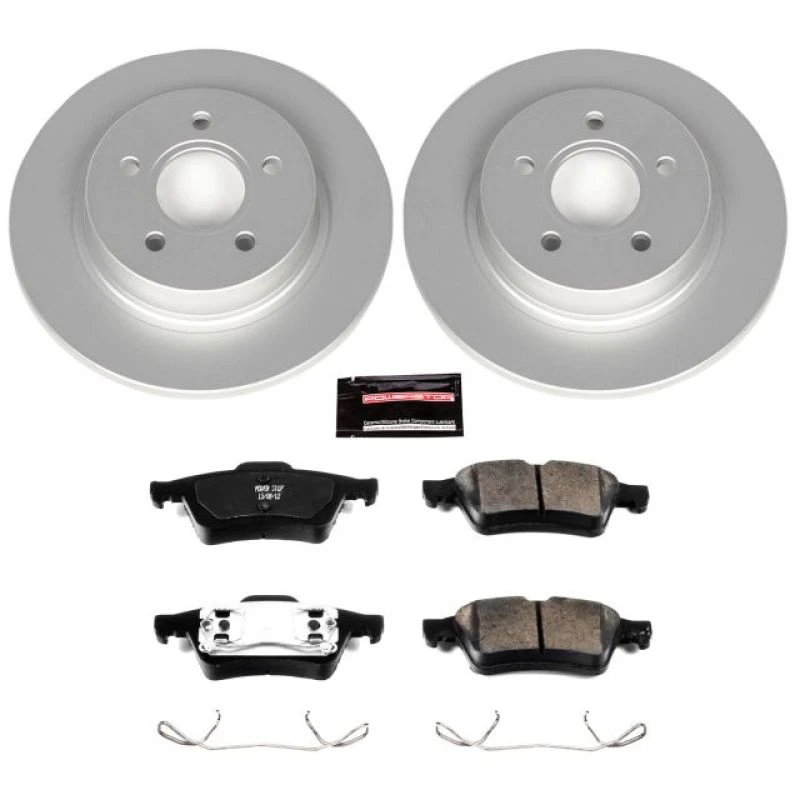 Power Stop 04-05 Volvo S40 Rear Z23 Evolution Sport Coated Brake Kit
