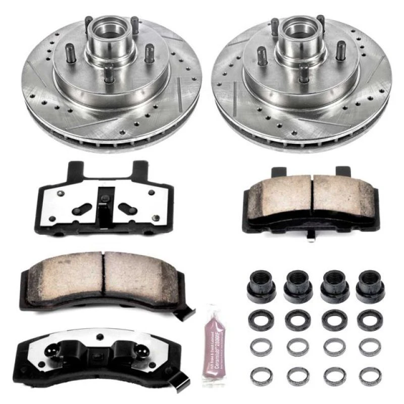 powerstop_K1991-36-67944dcfc38eb Power Stop 98-00 Chevrolet Tahoe Front Z36 Truck & Tow Brake Kit