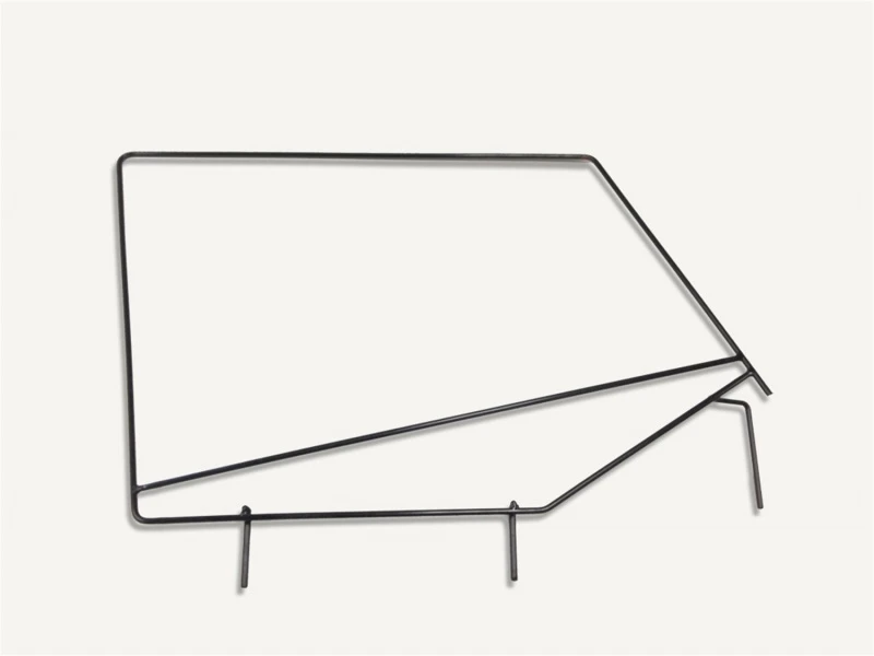 Rampage Fensterrahmen für 1987–1995 Jeep Wrangler YJ – Schwarz