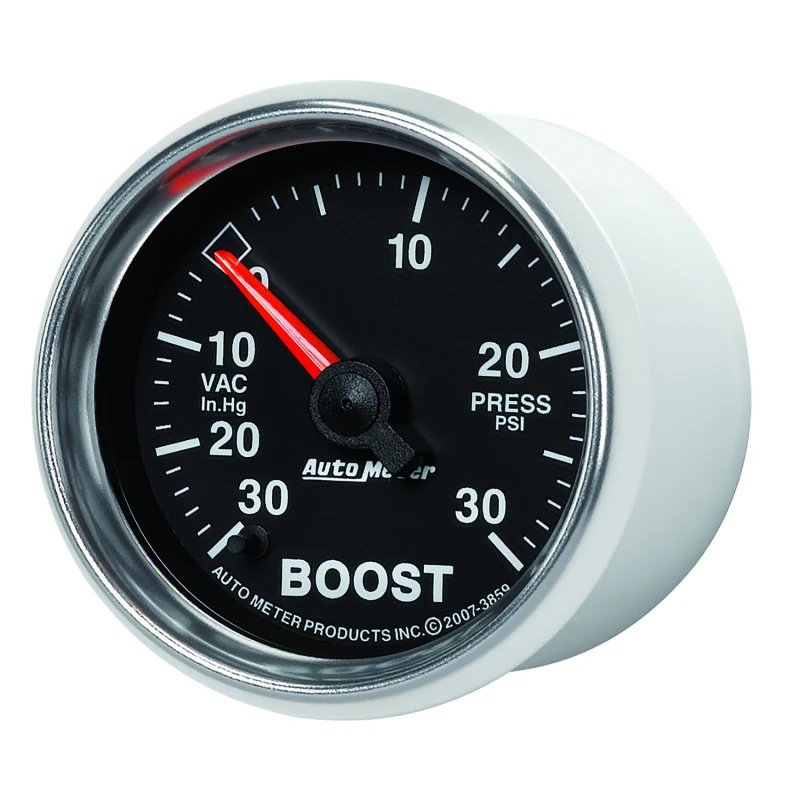 Autometer GS 30inhg-30PSI Digital Vac/Boost Gauge