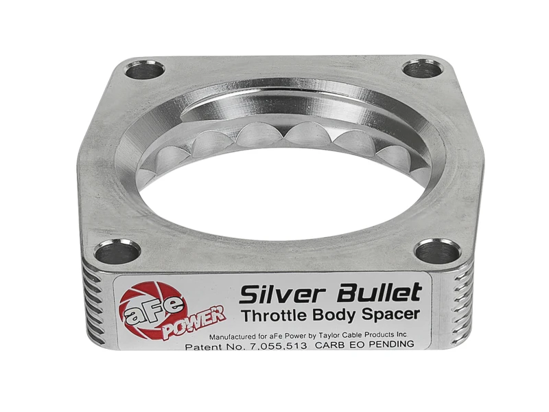 aFe Silver Bullet Drosselklappenabstandshalter TBS 17-19 Nissan Patrol (Y61) I6-4.8L