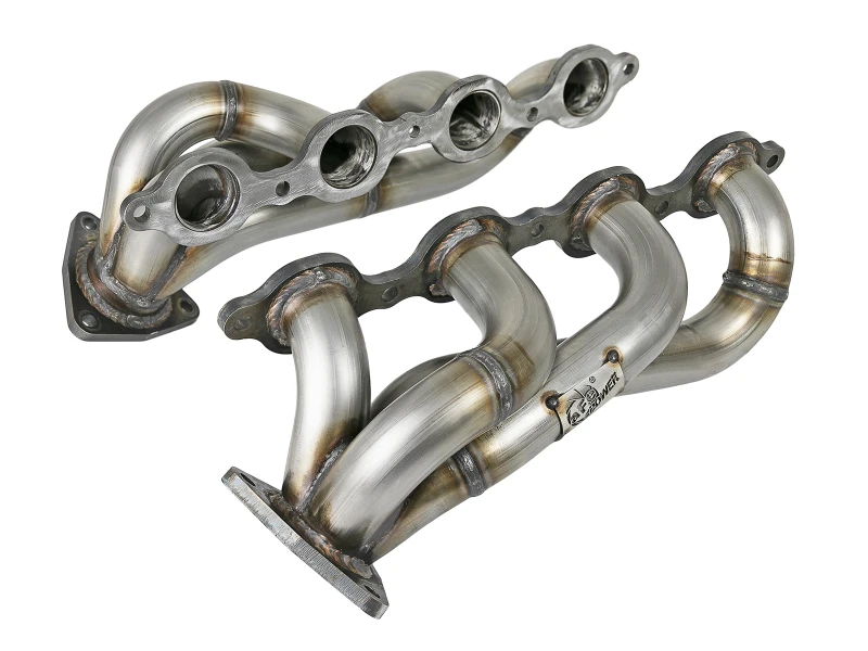 aFe Twisted Steel 1-3/4 Zoll 304 Edelstahl Shorty Headers 2019 GM Silverado / Sierra 1500 V8-5.3L/6.2L