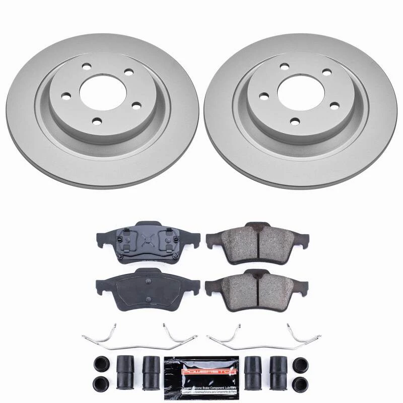 Power Stop 06-07 Mazda 5 Rear Z23 Coated Brake Kit
