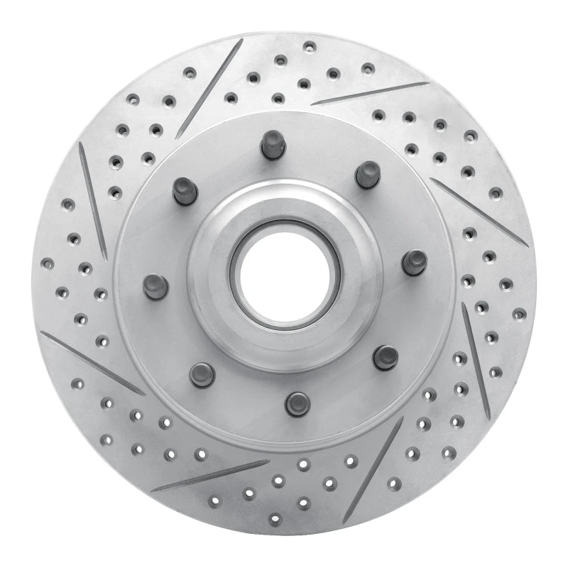 DFC 06-12 Ford F-250 2WD (Super Duty) Front Left Drilled & Slotted Geoperformance Rotor