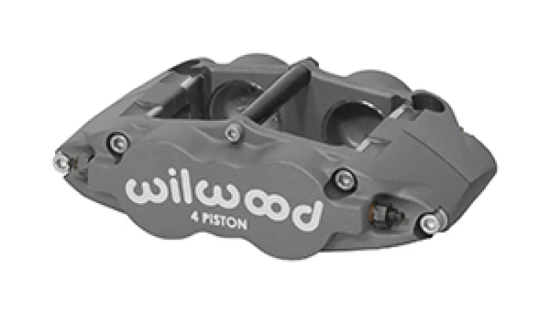 Wilwood Bremse-Caliper-Forged Superlite FSL4R Aluminium 1,88/1,75 Zoll Kolben 0,81 Zoll Bremsscheibe Ano - Rechts