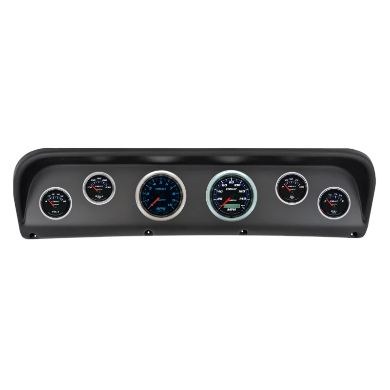 Autometer Cobalt Direct Fit Dash Kit 67-72 Ford F100 (2 x 3-3/8in. / 4 x 2-1/16in.)