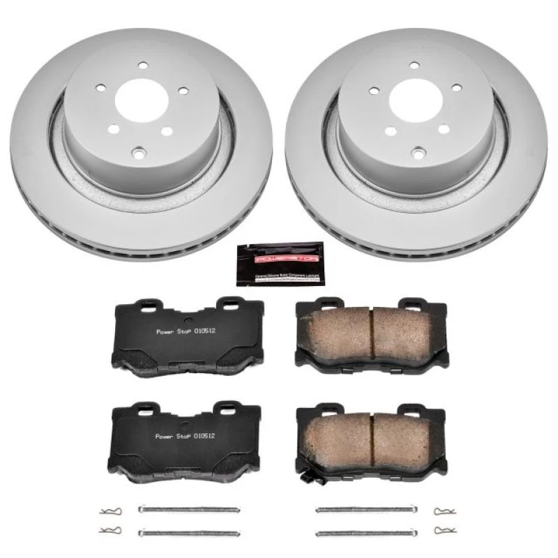 powerstop_CRK5861-6794560842861 Power Stop 09-13 Infiniti FX50 Rear Z17 Evolution Geomet Coated Brake Kit
