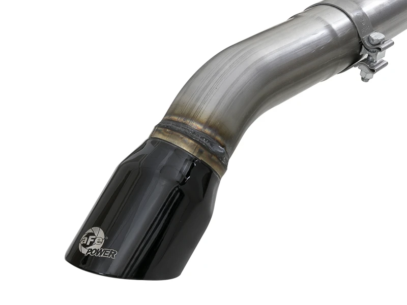 aFe MACH Force-Xp Hi-Tuck 3 Zoll 409 SS C/B Auspuff 15-18 GM Colorado/Canyon L4-2,5L/V6-3,6L - Schwarze Spitze
