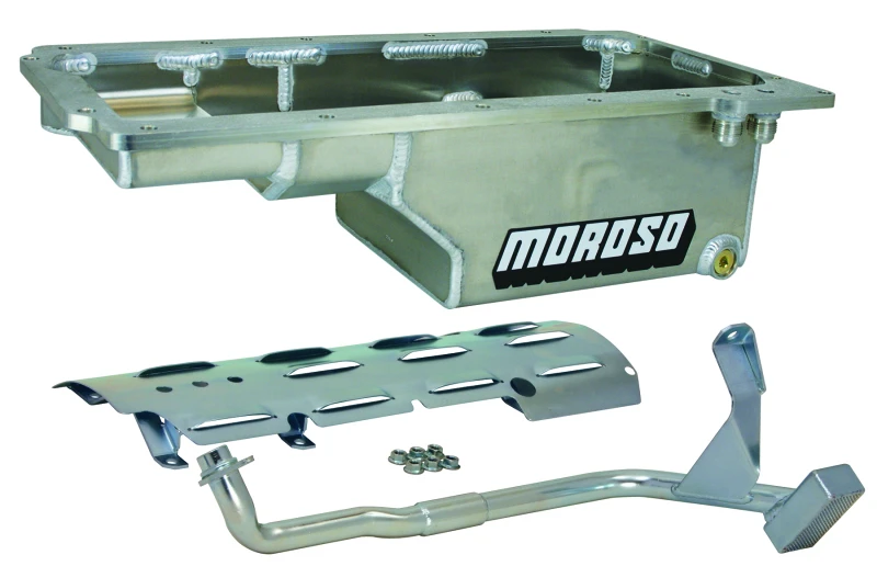 Moroso Ölwannen für GM LS / 93-02 F-Body mit -10AN Anschluss, 9 Zoll tief, 6 Quart