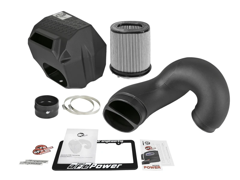 aFe Diesel Elite Ansaugsysteme Stufe 2 mit Pro Dry S Filter Dodge Diesel LKW 94-02 L6-5.9L (td)