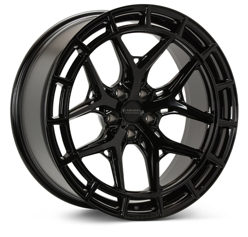 Vossen HFX-1 20x10.5 - 5x112 - ET25 - Deep - 66.5 - Gloss Black Wheel