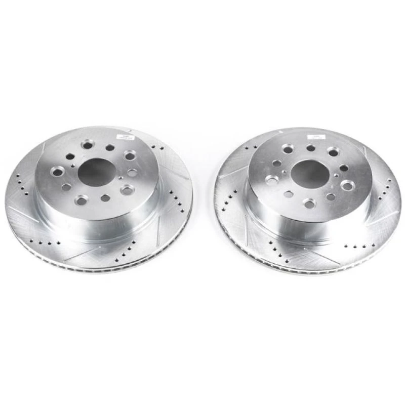powerstop_JBR939XPR-6794535d156b3 Power Stop 01-06 Lexus LS430 Rear Evolution Drilled & Slotted Rotors - Pair