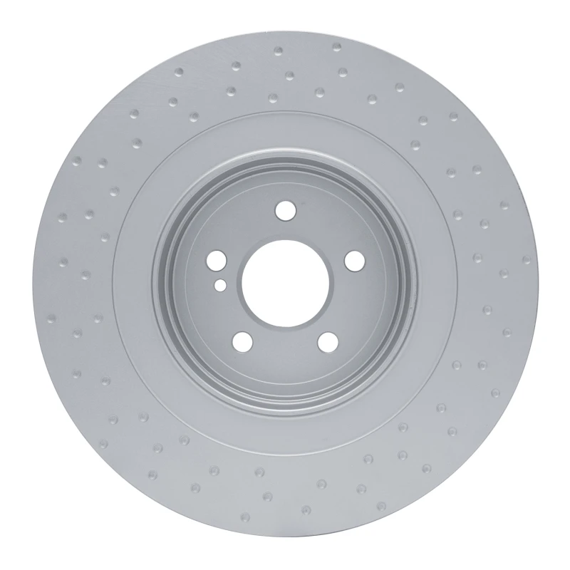 DFC 07-14 Mercedes-Benz S63 AMG Rear Hi-Carbon Alloy Geomet Coated Rotor - Dimpled