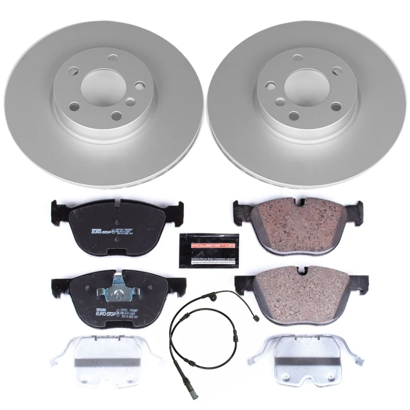Power Stop 11-18 BMW X5 Front Euro-Stop Brake Kit