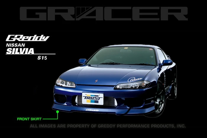 GReddy GRacer Aero-Style Front Lip Spoiler für Nissan Silvia S15