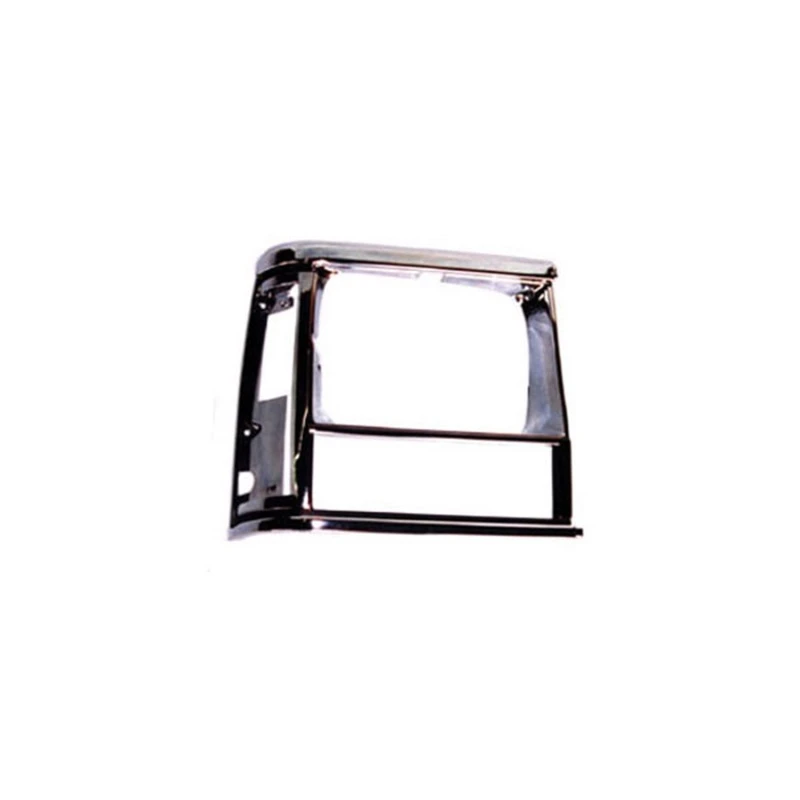 Omix Rechts Chrome Schwarz Scheinwerfer-Einfassung 84-01 Cherokee (XJ)