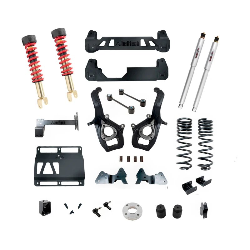 Belltech 2019+ Dodge RAM 1500 2WD/4WD 6-8 Zoll Lift-Kit mit Coilover-Federn/Stoßdämpfern