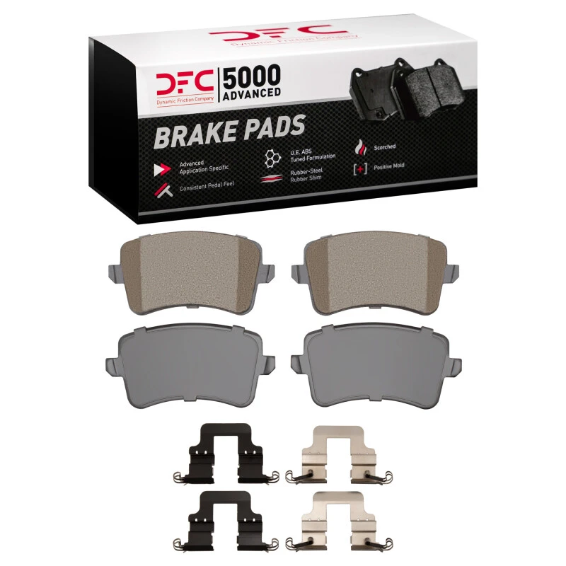 DFC 12-17 Audi A4 (USA/Canada) Rear 5000 Advanced Ceramic Brake Pads and Hardware Kit