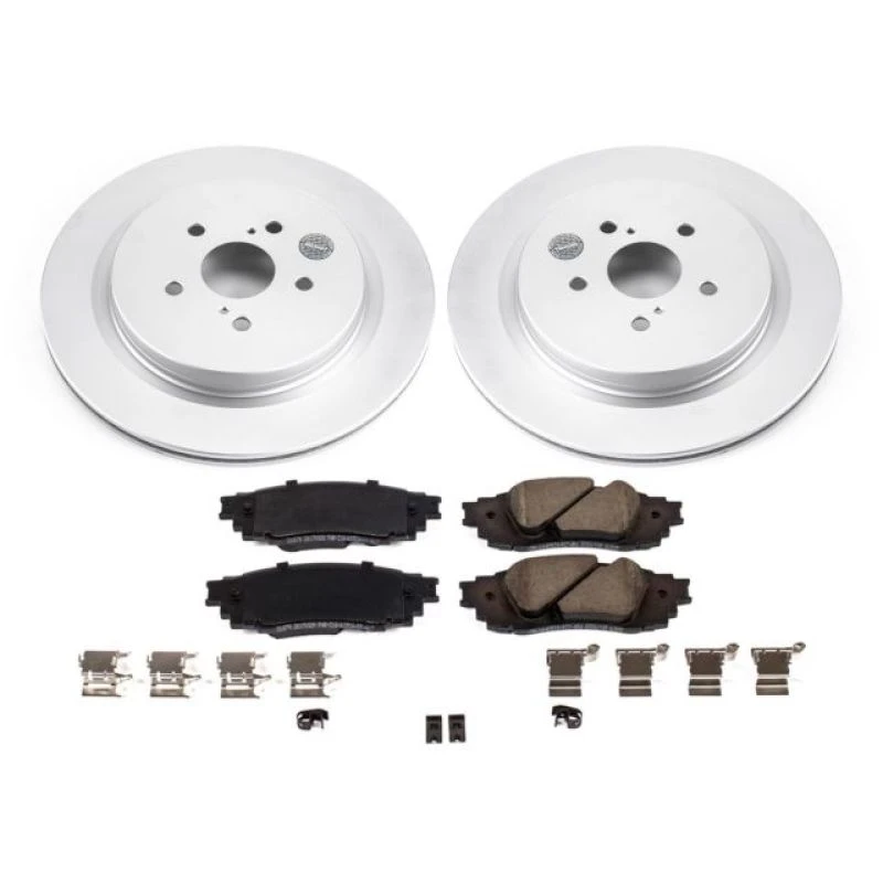 powerstop_CRK7740-679456e151233 Power Stop 16-18 Lexus RX350 Rear Z17 Evolution Geomet Coated Brake Kit
