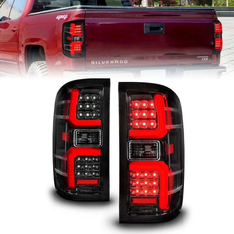 anzo_311450-6792df68c8a65 ANZO 15-19 Chevrolet Silverado 2500 HD/3500 HD LED-Rückfahrscheinwerfer mit Sequenzieller Schwarzgehäuse/Klare Linse