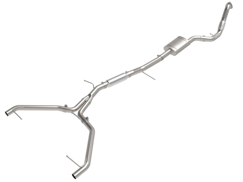 aFe 20-21 Audi A4 L4-2.0L (t) MACH Force-Xp 3in auf 2-1/2in Edelstahl Kat-Back Auspuffanlage