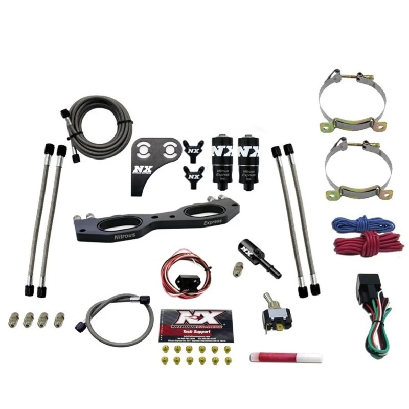 Nitrous Express Polaris RZR 1000cc Nitrous-Platte-Kit ohne Flasche