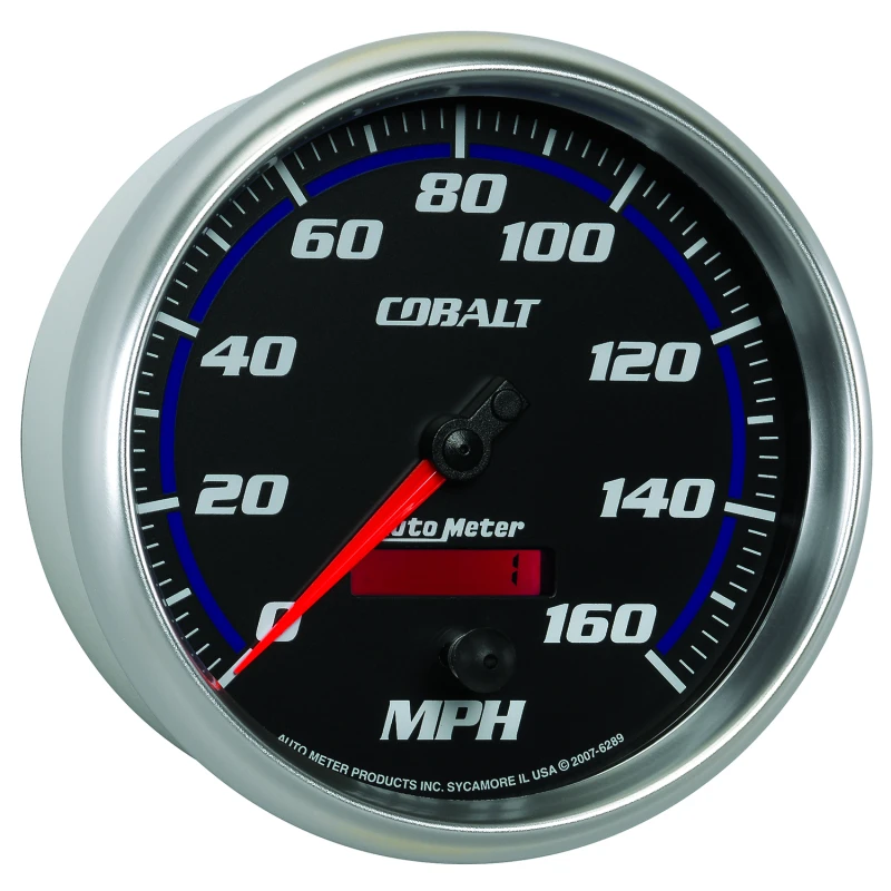 Autometer Cobalt 5in 160mph In-Dash Electronic Programmable Speedometer