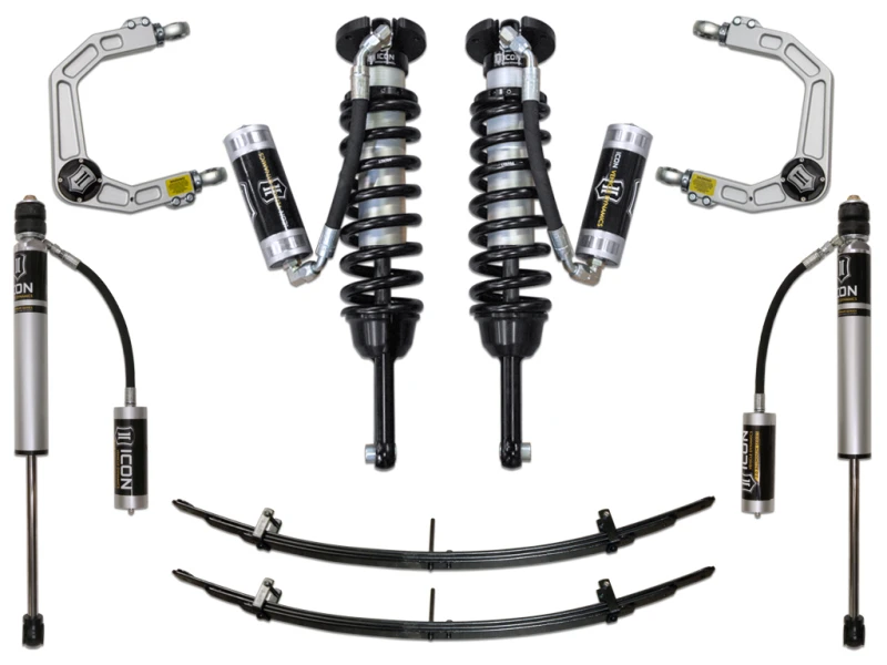 ICON 05-15 Toyota Tacoma 0-3,5 Zoll/2016+ Toyota Tacoma 0-2,75 Zoll Stg 4 Federungssystem mit Billet Uca