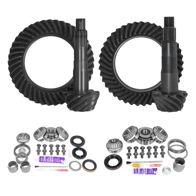 Yukon Ring & Pinion Gear Kit Front & Rear for Toyota 8.2/8IFS Diff